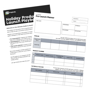 Holiday Product Launch Playbook